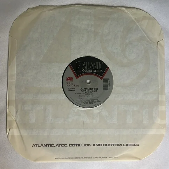 NU SHOOZ / QUADRANT SIX – "POINT OF NO RETURN / BODY MECHANIC" VINYL RECORD ✨✨✨ - Picture 4 of 6